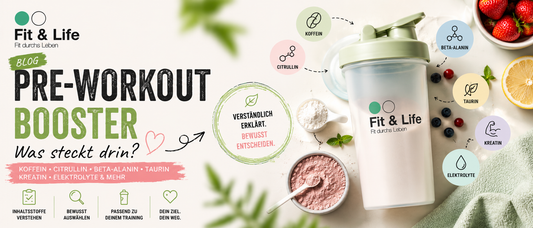 Pre-Workout Booster einfach erklärt: Was steckt drin?