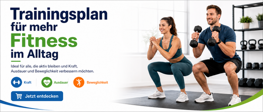 Trainingsplan für mehr Fitness im Alltag