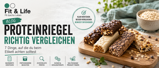 Proteinriegel richtig vergleichen: 7 Dinge, auf die du beim Etikett achten solltest