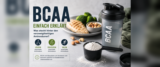 BCAA einfach erklärt: Was steckt hinter den verzweigtkettigen Aminosäuren?