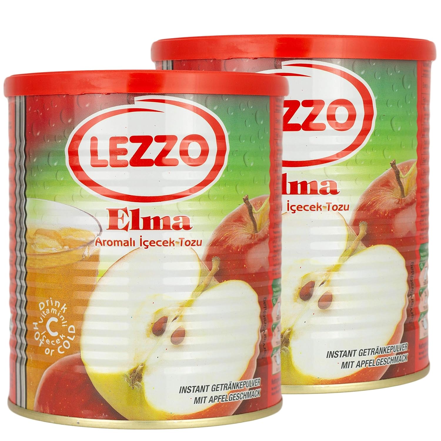 Lezzo - Instantgetränk mit Apfelgeschmack (700g) - fit and life shop