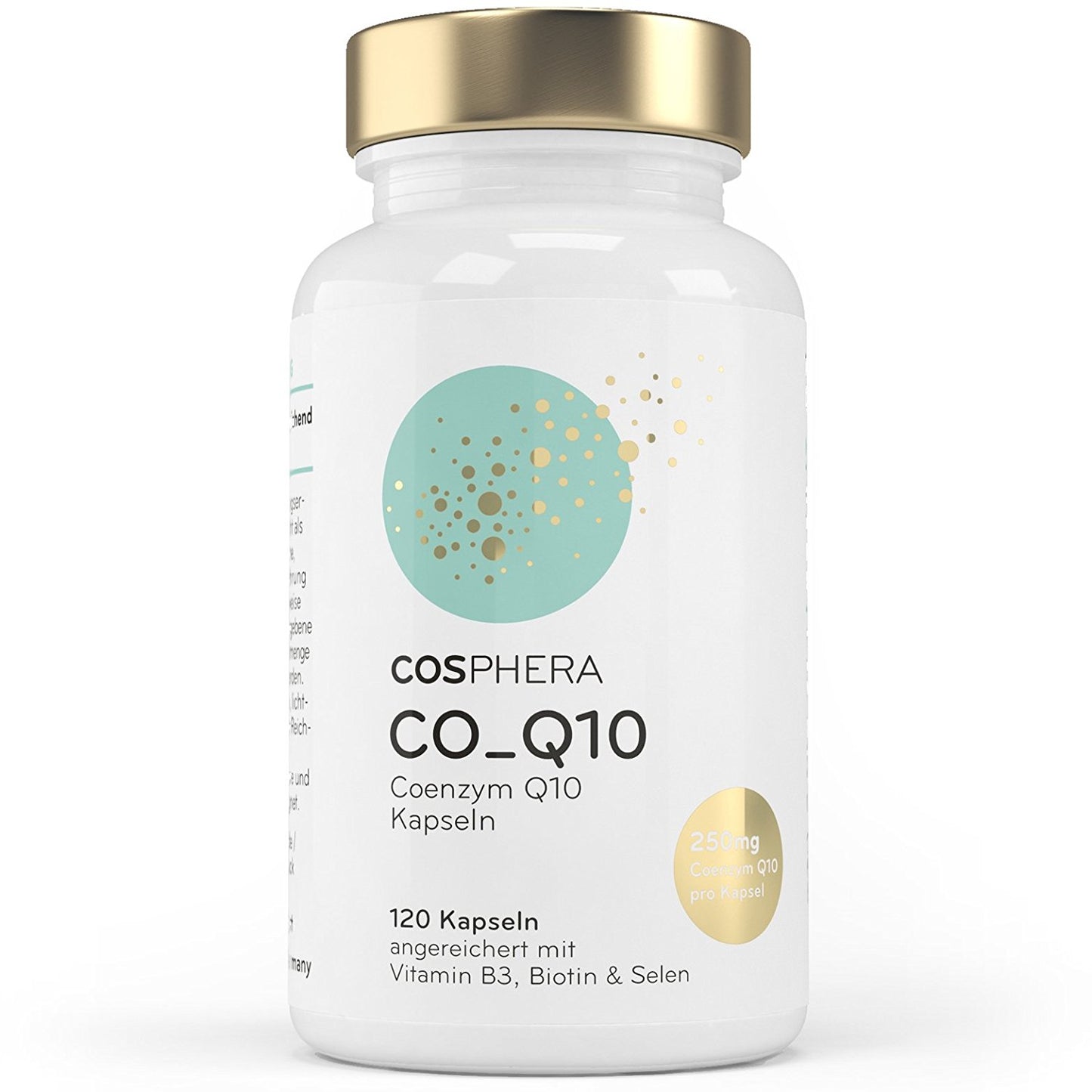 Cosphera Coenzym Q10 hochdosiert 250mg pro Kapsel - 120 Kapseln