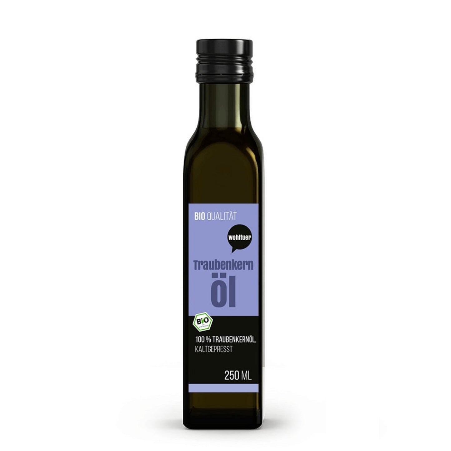 Wohltuer Bio Traubenkernöl kaltgepresst - 250ml