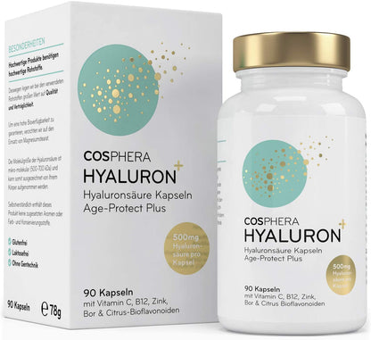 Cosphera Hyaluronsäure Kapseln 500 mg pro Kapsel - 90 Kapseln