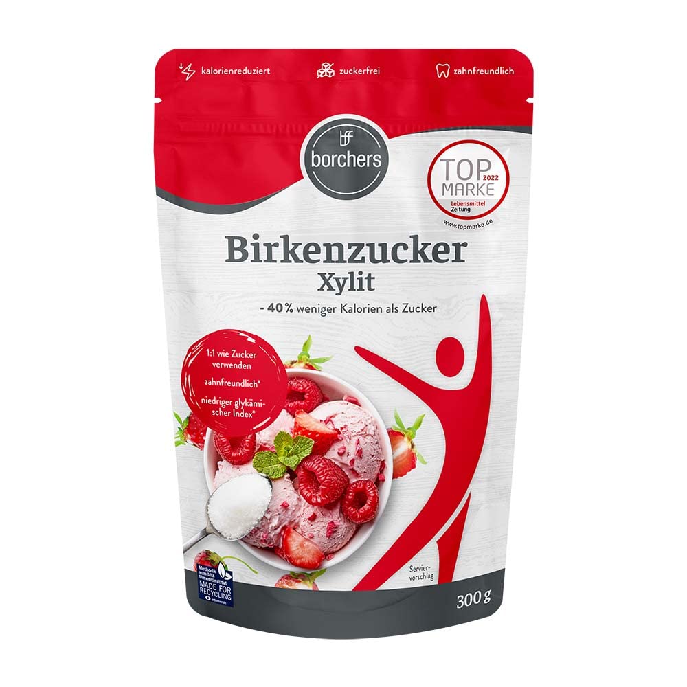 borchers Birkenzucker Xylit 300g - fit and life shop