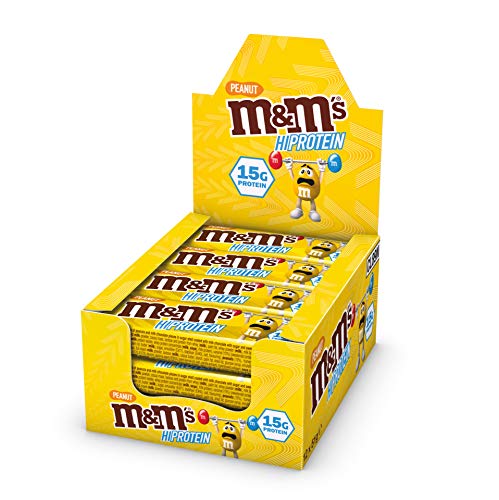 M&M's Protein Bar, Eiweißriegel - 12x 51g Riegel