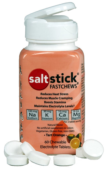 SaltStick Fast Chews Elektrolyt-Kautabletten - 96g (60 Kautabletten)