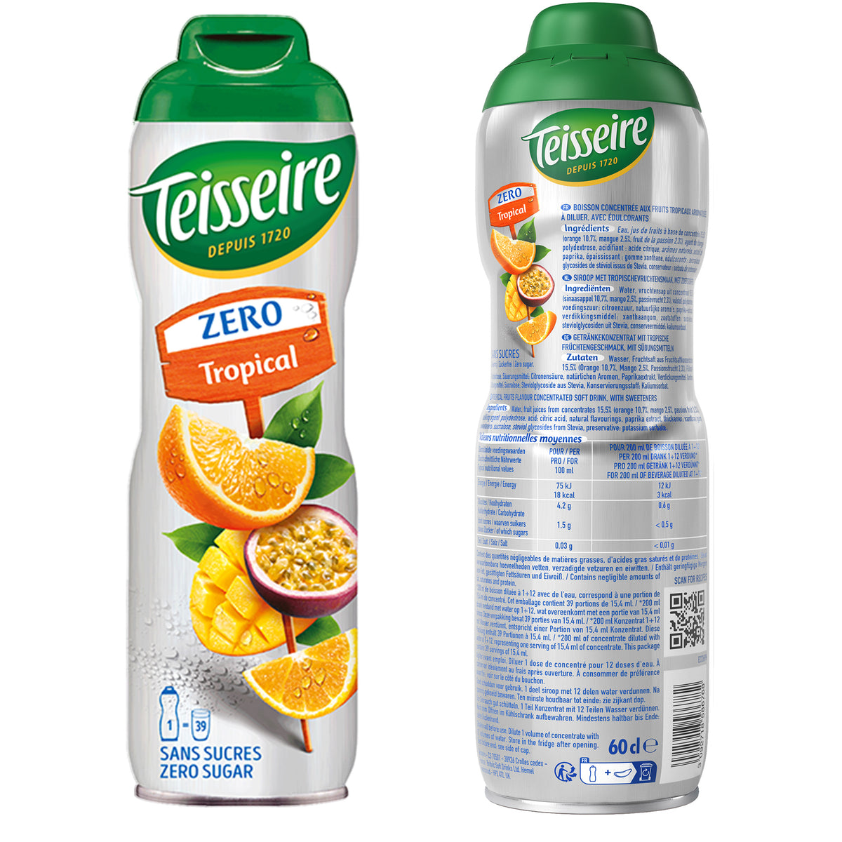 Teisseire Sirup 6 x 600ml Sparpack - fit and life shop