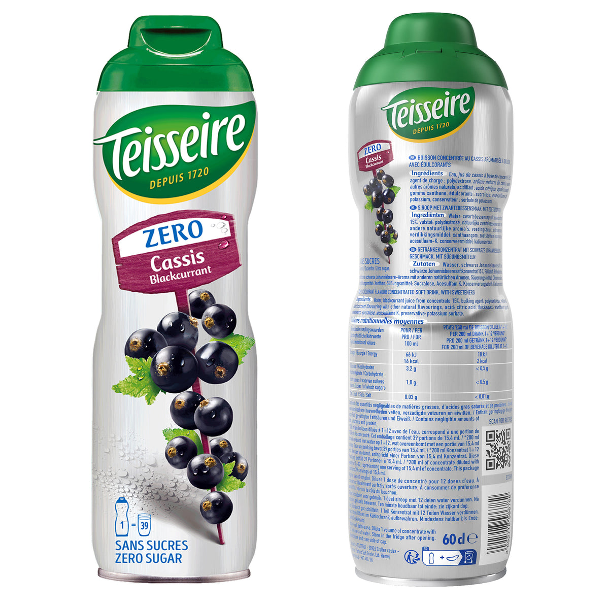 Teisseire Sirup 6 x 600ml Sparpack - fit and life shop
