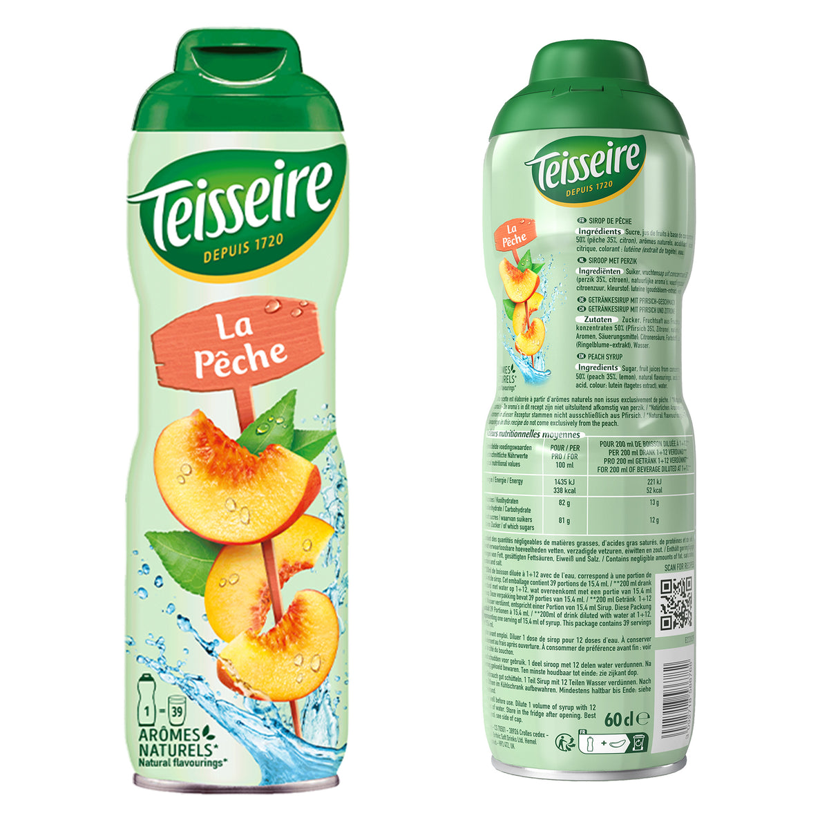 Teisseire Sirup 6 x 600ml Sparpack - fit and life shop