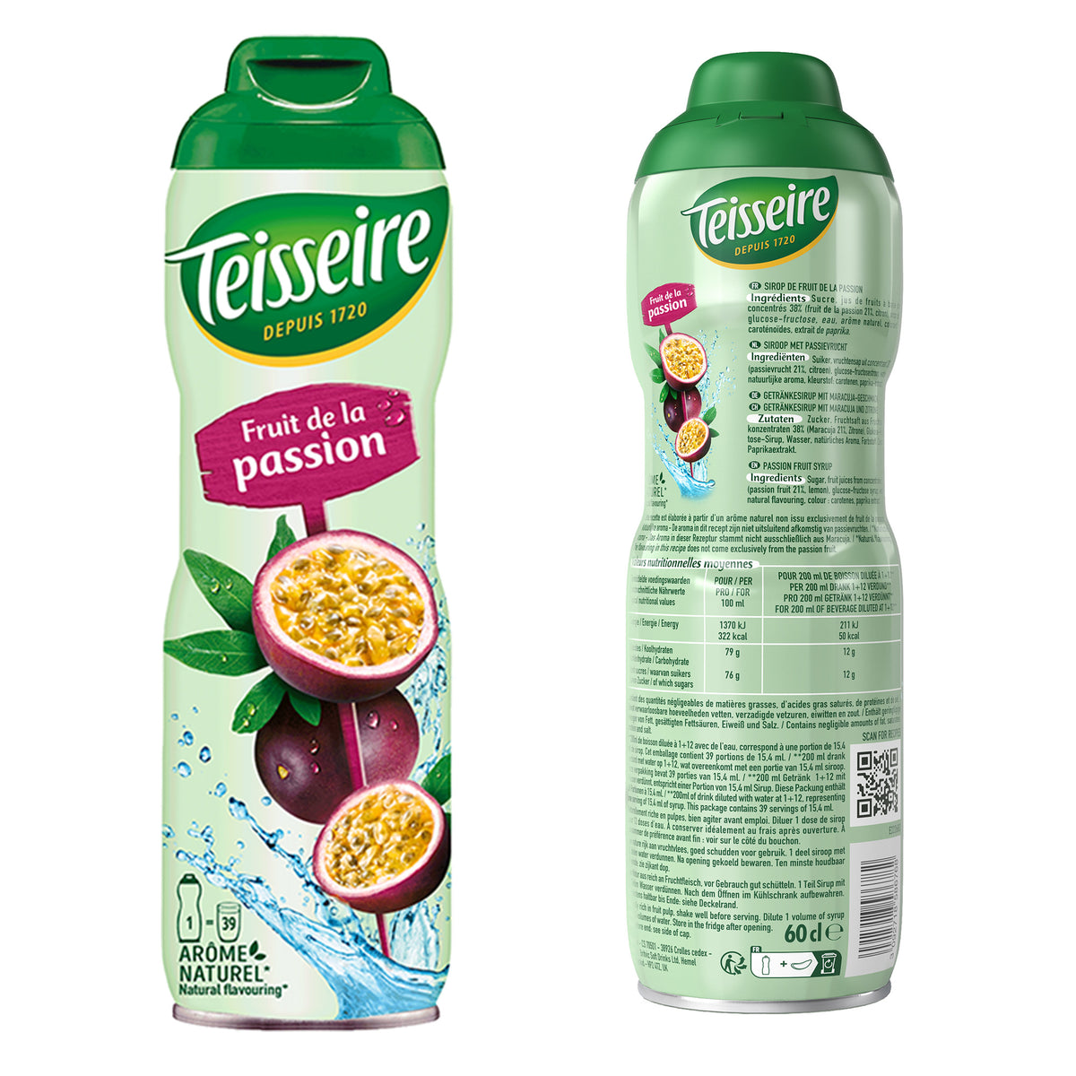 Teisseire Sirup 6 x 600ml Sparpack - fit and life shop