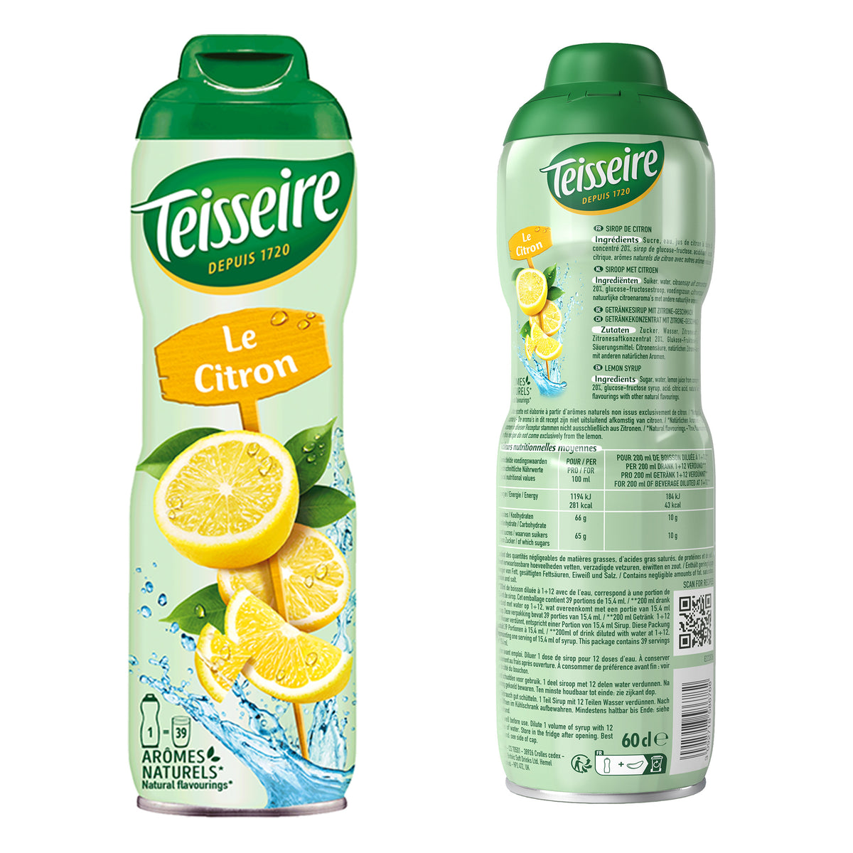 Teisseire Sirup 6 x 600ml Sparpack - fit and life shop