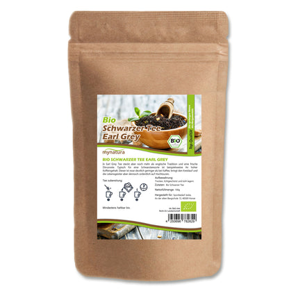 Mynatura Bio Earl Grey Schwarztee mit Bergamotte – in verschiedenen Größen