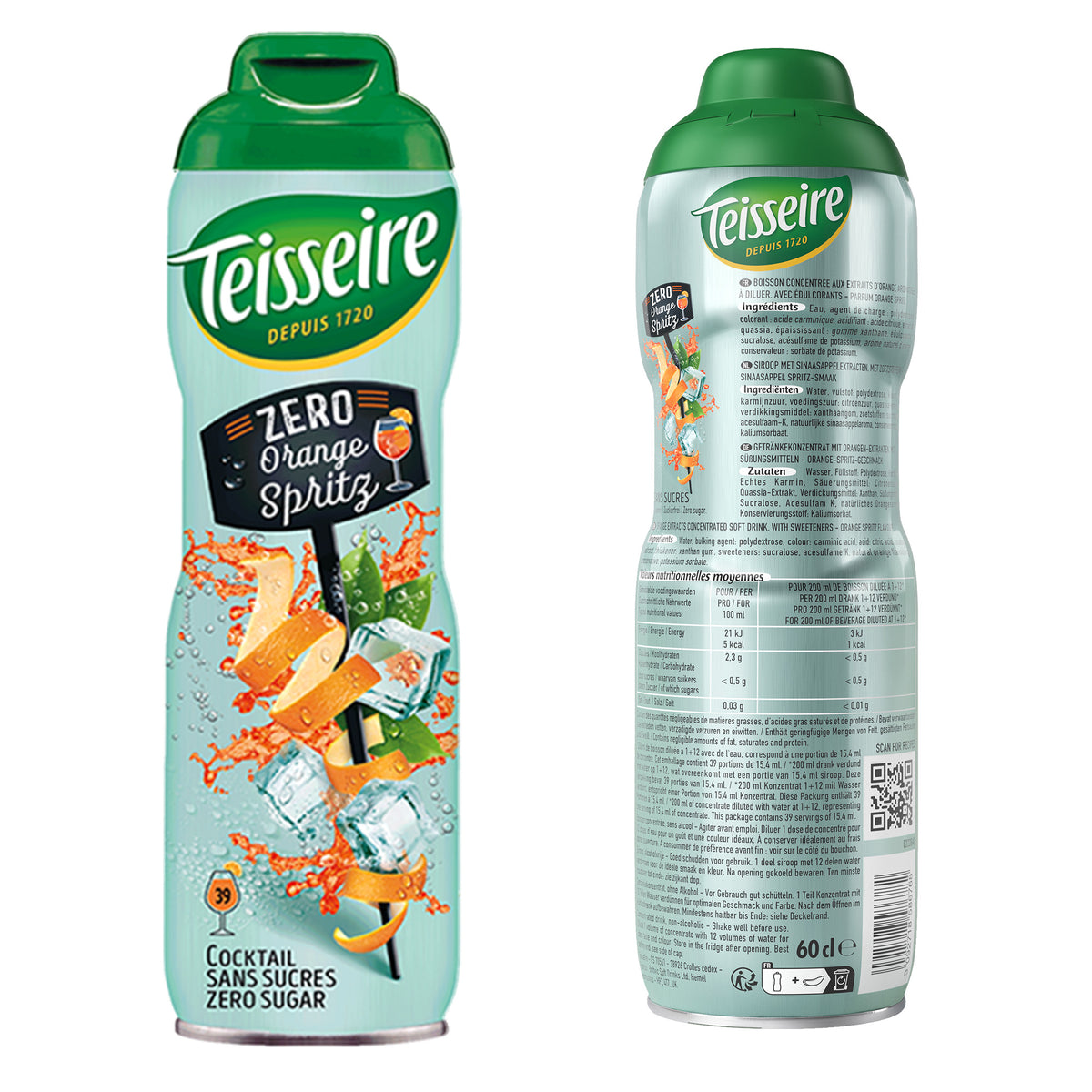 Teisseire Sirup 1 x 600ml - fit and life shop