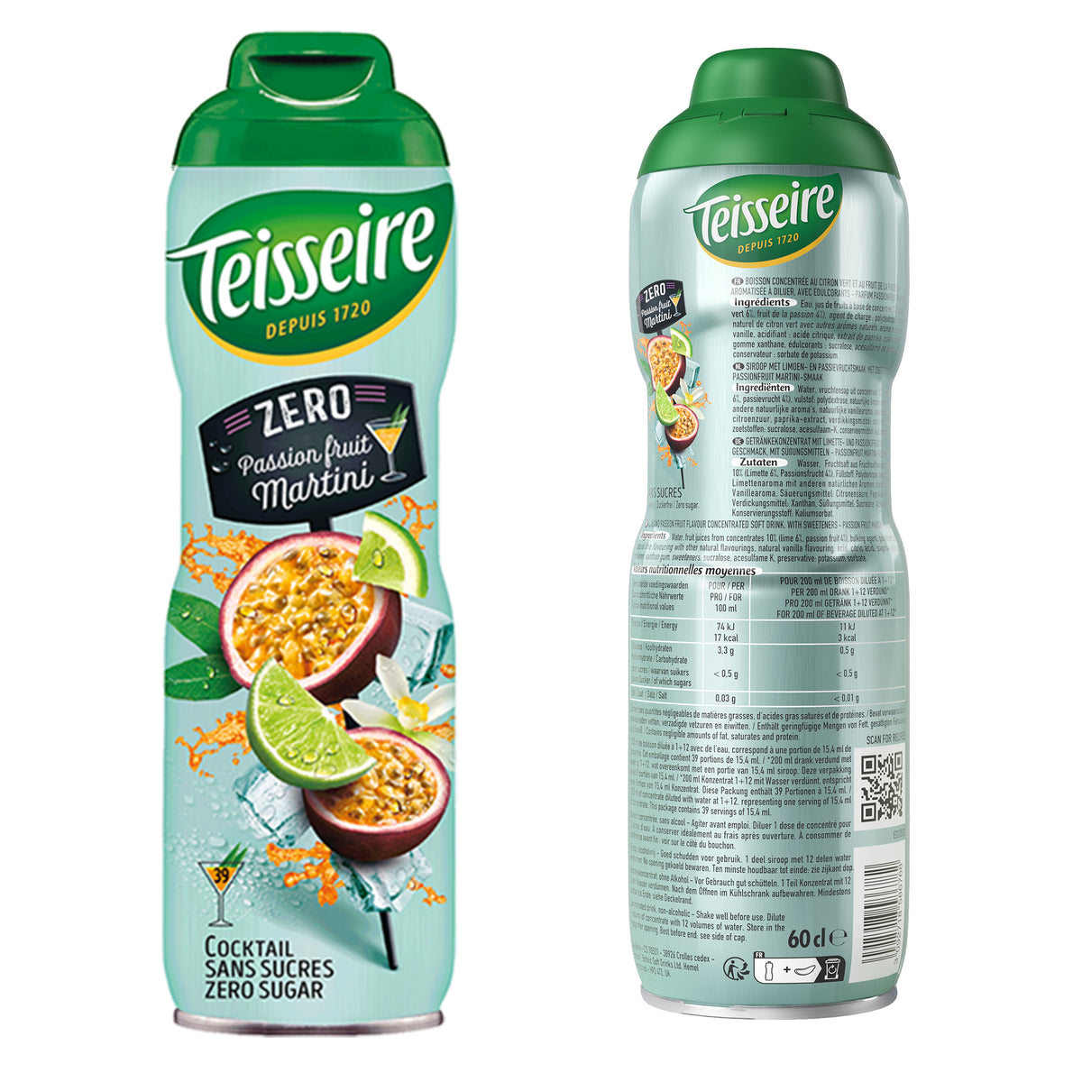 Teisseire Sirup 1 x 600ml - fit and life shop