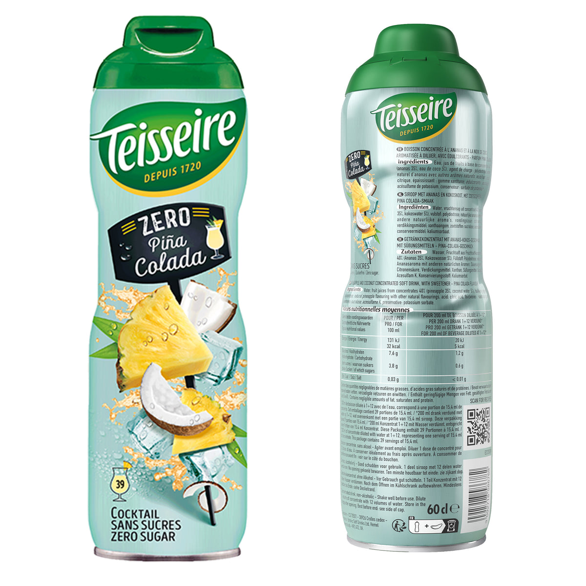 Teisseire Sirup 1 x 600ml - fit and life shop