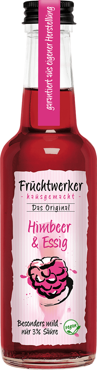 Fruchtwerker Himbeer & Essig 250ml - fit and life shop