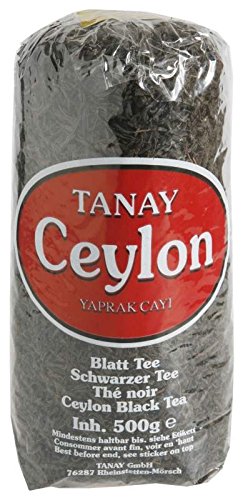 Tanay Ceylon, Schwarzer Tee, Großpack, 10 x 500g Vorrats - fit and life shop