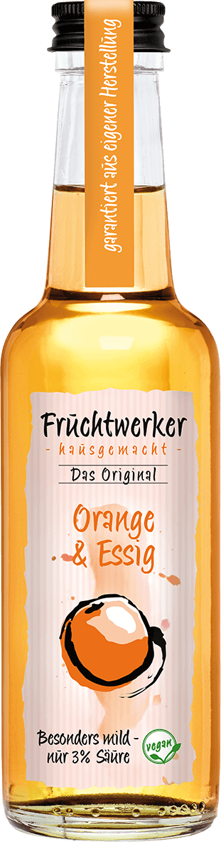 Fruchtwerker Orange & Essig 250ml - fit and life shop
