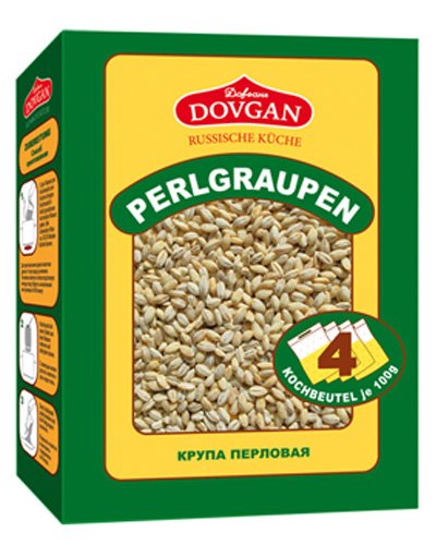 Dovgan Perlgraupen in Kochbeutel portioniert (4x100g) 400g - fit and life shop