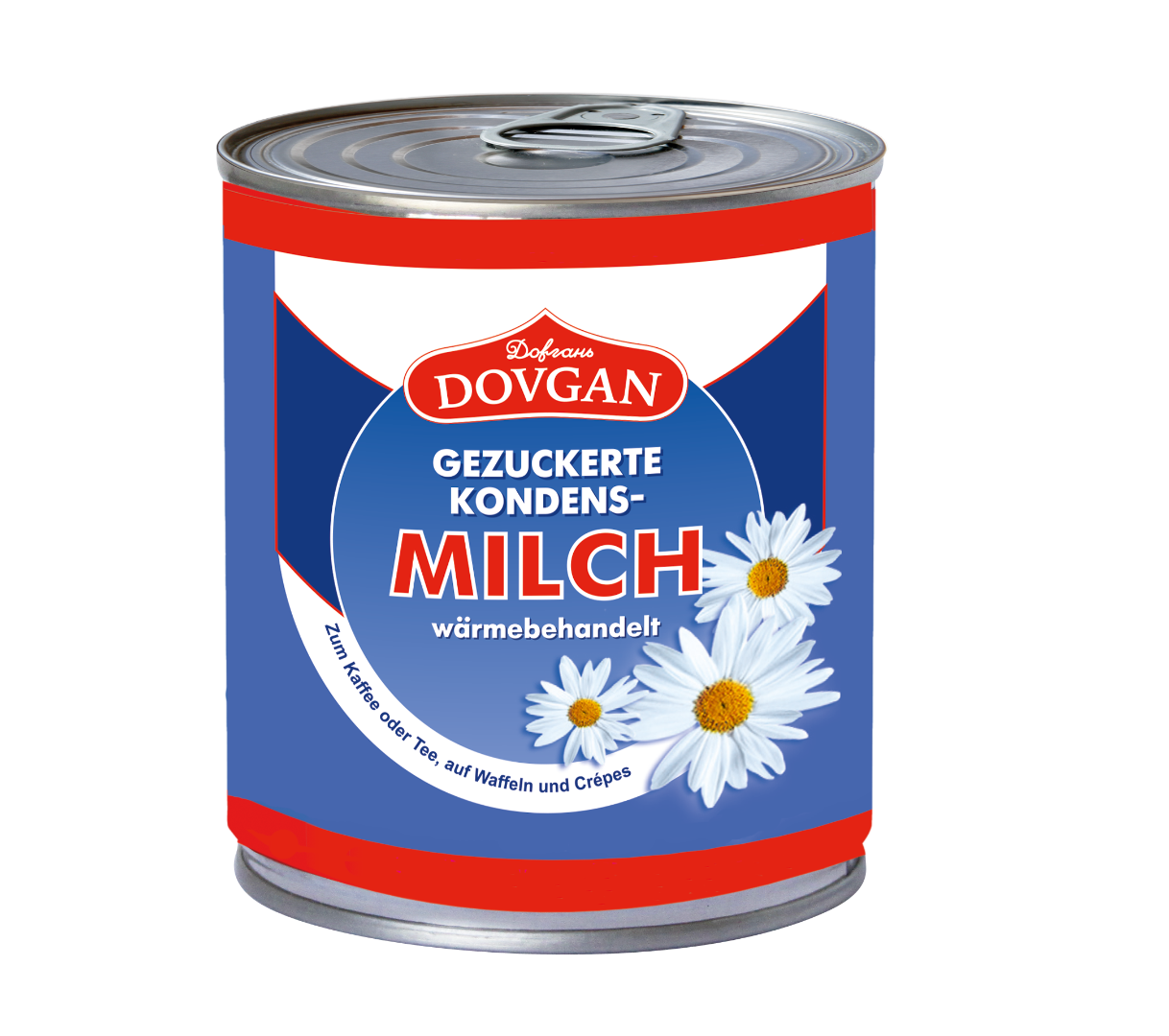 DOVGAN gezuckerte Kondensmilch, 8,5% Fett (6x370g) - fit and life shop