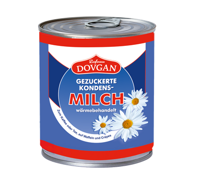DOVGAN gezuckerte Kondensmilch, 8,5% Fett (6x370g) - fit and life shop