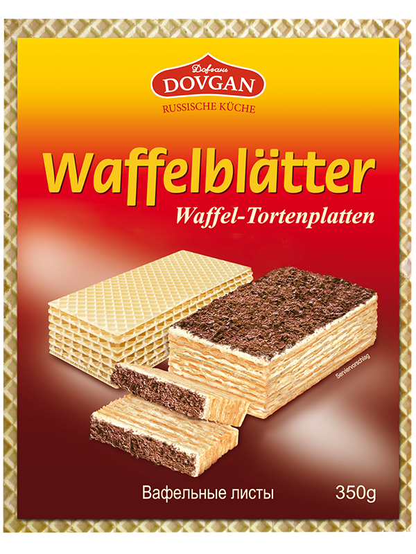 DOVGAN Waffelblätter 1er pack - fit and life shop