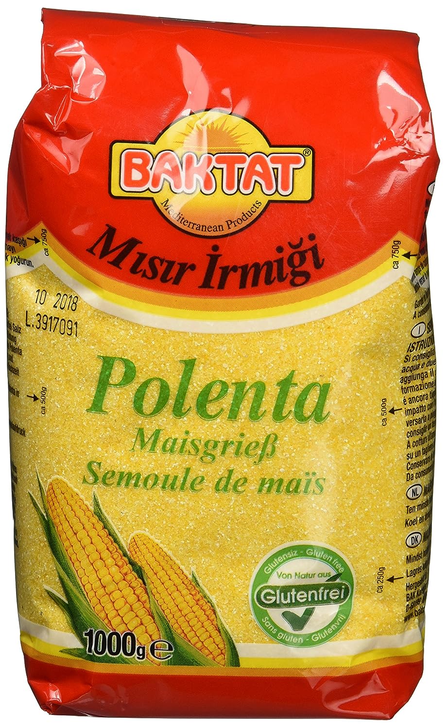 SUNTAT Maisgrieß  (5 x 1 kg) - fit and life shop