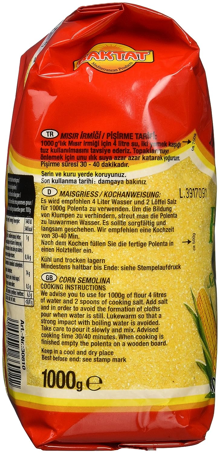 SUNTAT Maisgrieß  (5 x 1 kg) - fit and life shop