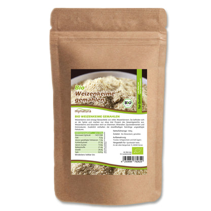 Mynatura Bio Weizenkeime stabilisiert gemahlen 1kg