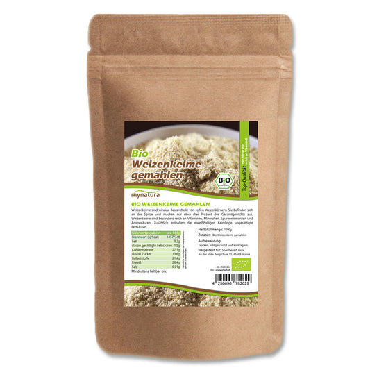 Mynatura Bio Weizenkeime stabilisiert gemahlen 1kg