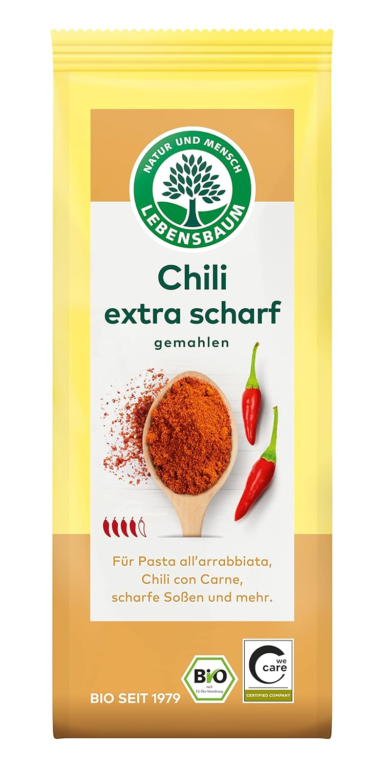 Lebensbaum Chili extra scharf (50g) - fit and life shop