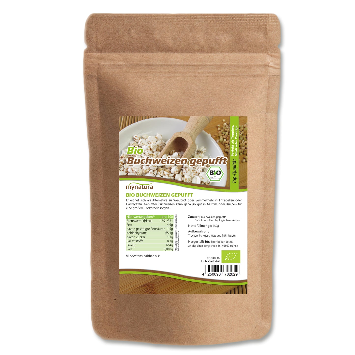 Mynatura Bio Buchweizen gepufft 350g