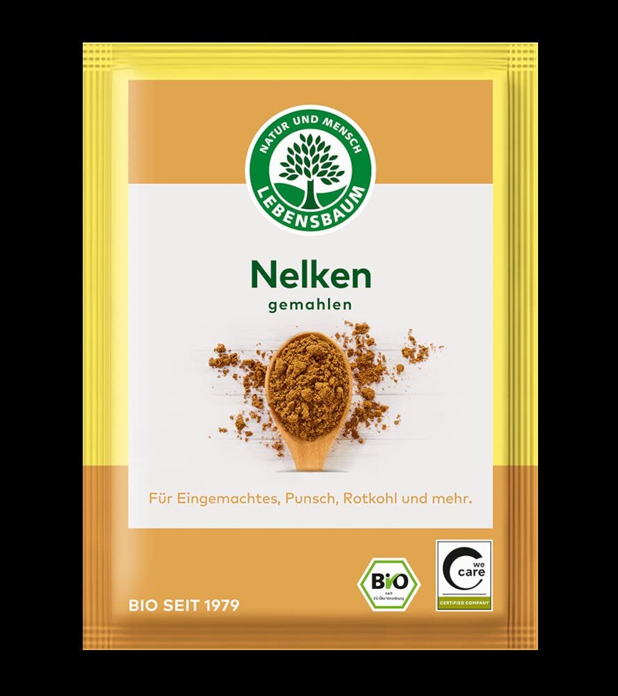 Lebensbaum Bio Nelken, gemahlen 10g - fit and life shop