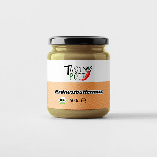 Tasty Pott Bio Erdnussbuttermus 500g Mus
