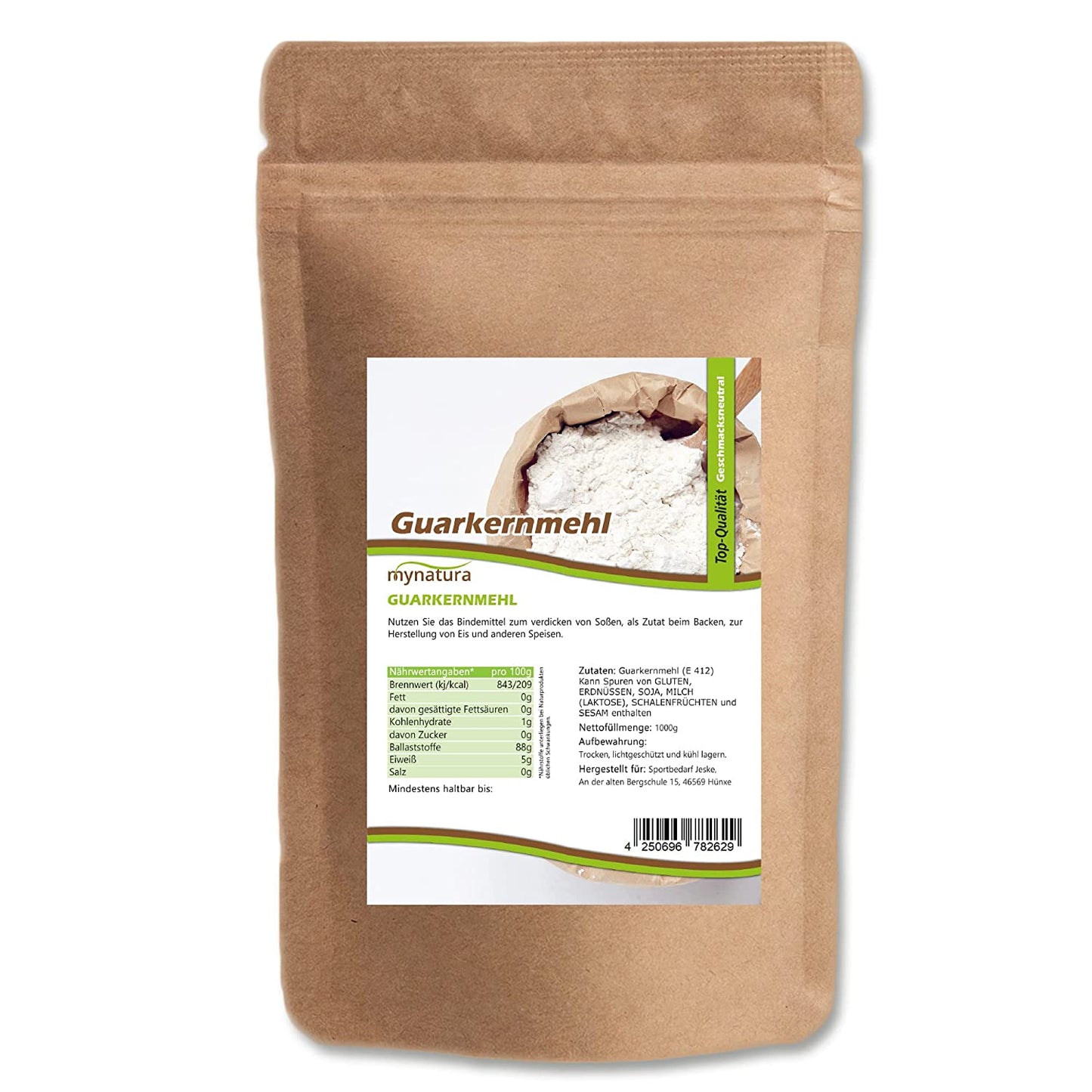 Mynatura Guarkernmehl - 1kg Beutel