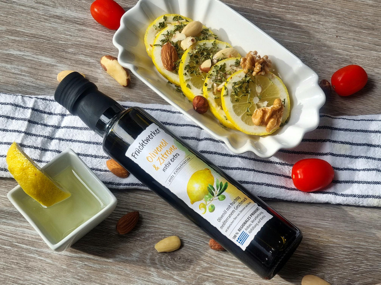 Fruchtwerker Olivenöl + Zitrone 250ml