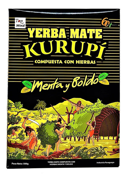 Kurupi Compuesta Especial  Mate Tee aus Paraguay (500g) - fit and life shop