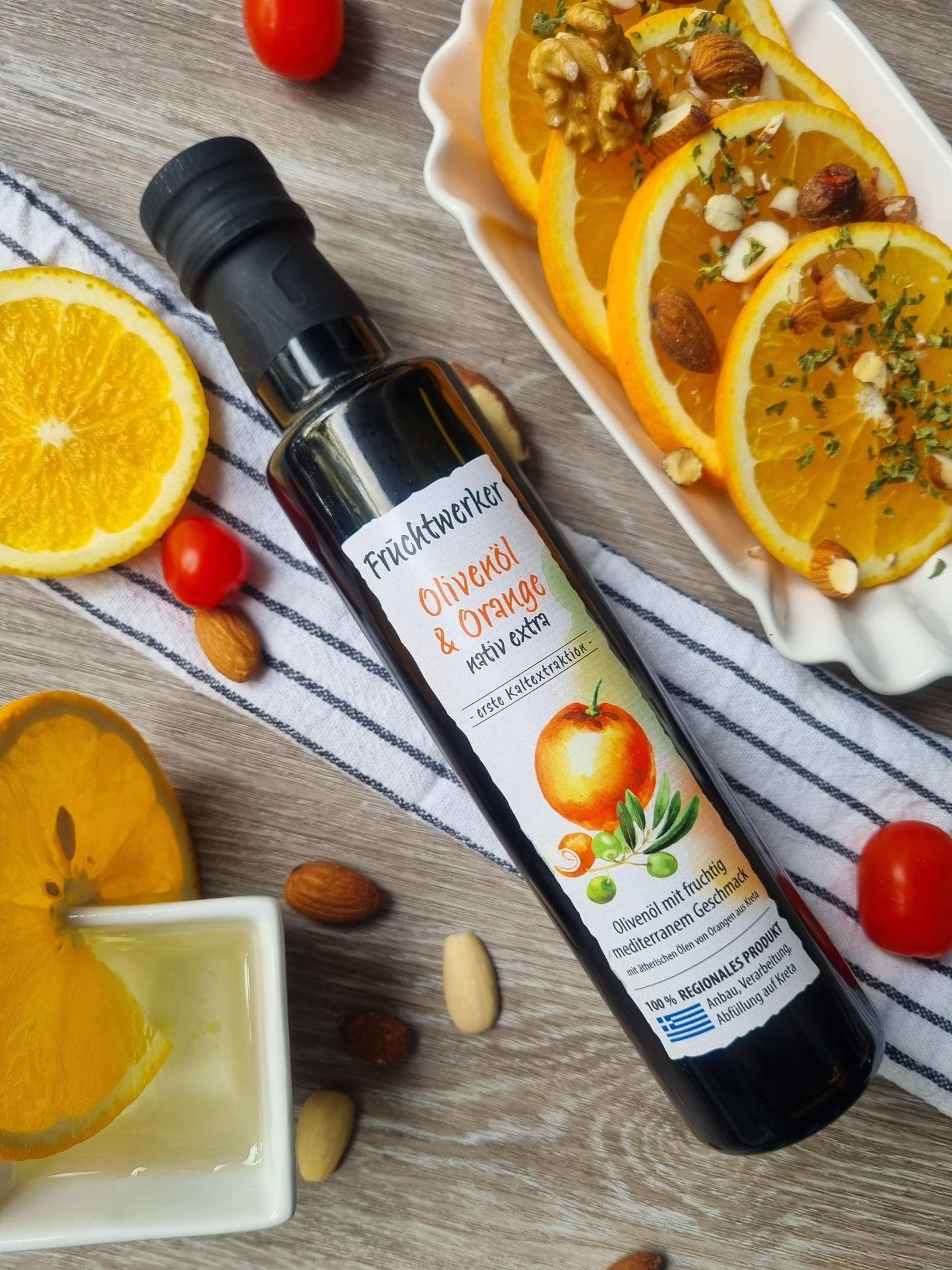 Fruchtwerker Olivenöl + Orange 250ml