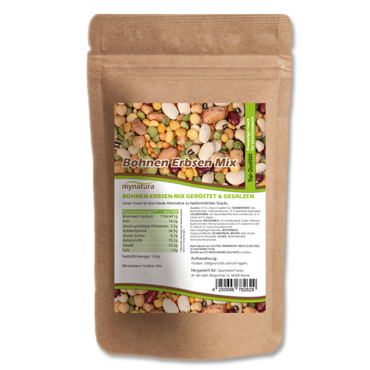 Mynatura Gerösteter Bohnen-Erbsen-Mix – ab 1000g - fit and life shop