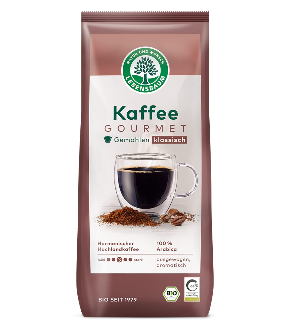 Lebensbaum Bio Kaffee Gourmet - Klassisch gemahlen - 500g