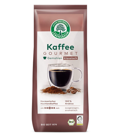 Lebensbaum Bio Kaffee Gourmet - Klassisch gemahlen - 500g