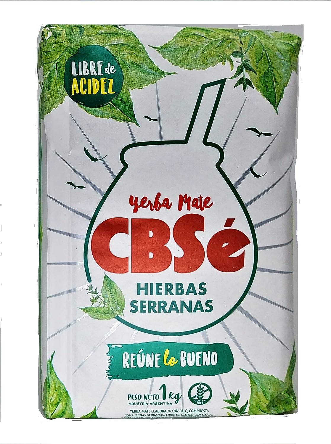 CBSé - Hierbas Serranas - Mate Tee aus Argentinien 1kg - fit and life shop