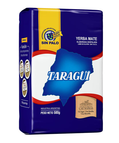 Taragui sin Palo (ohne Stängel) - Mate Tee aus Argentinien 500g - fit and life shop