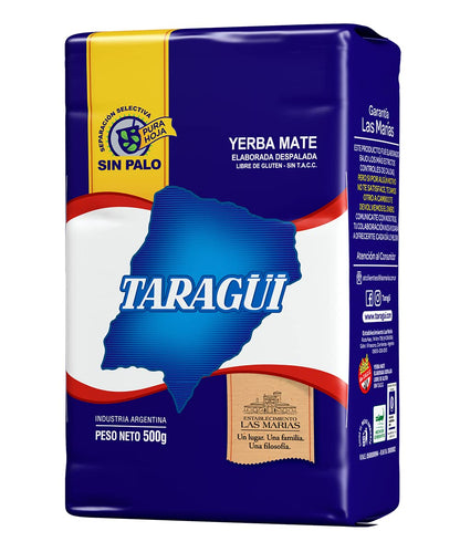 Taragui sin Palo (ohne Stängel) - Mate Tee aus Argentinien 500g - fit and life shop