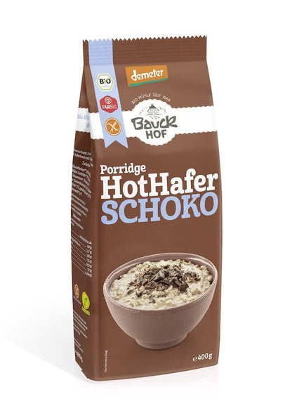Bio Hot Hafer Schoko glutenfrei Demeter (6x400g) - fit and life shop