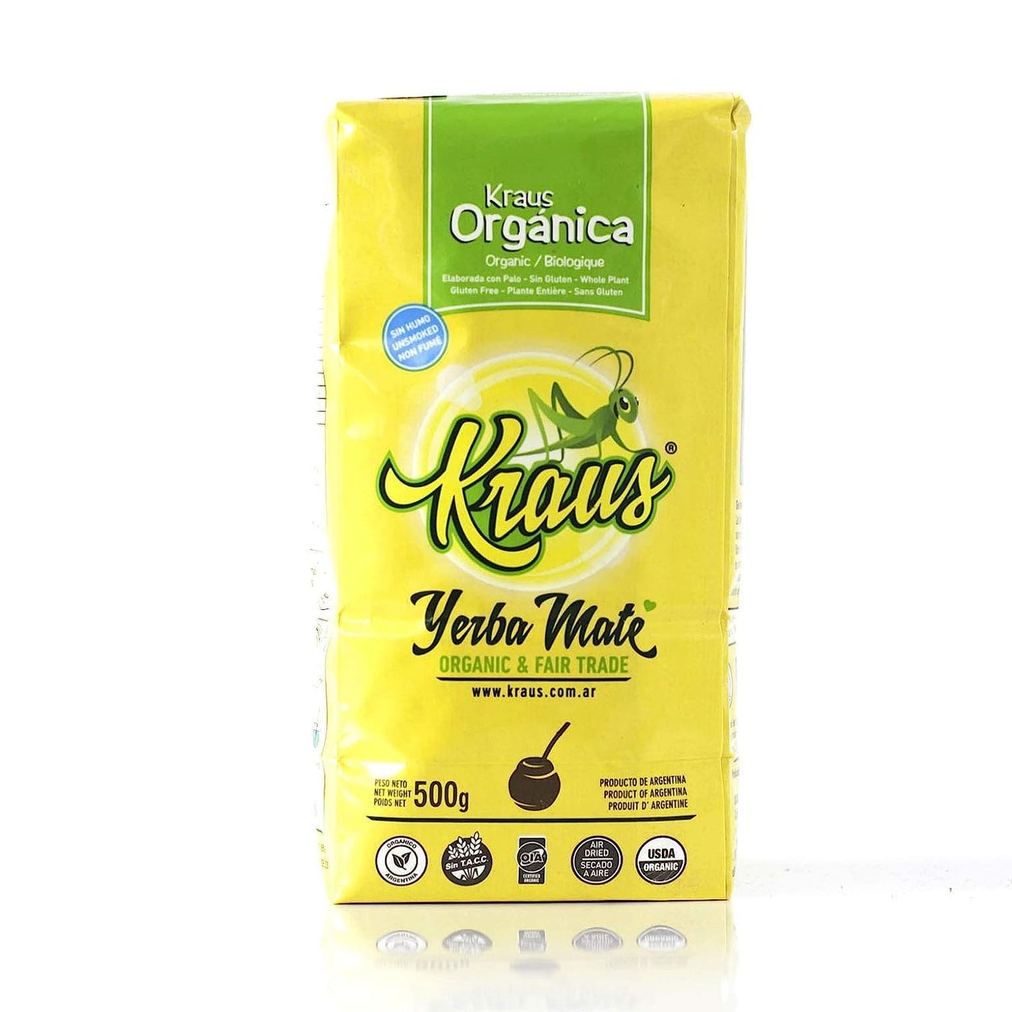 KRAUS Bio Mate Tee - ORGANICA - Fair Trade & ungeräuchert  500g - fit and life shop
