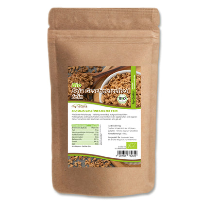 Mynatura Bio Soja Geschnetzeltes - Fein - 1kg