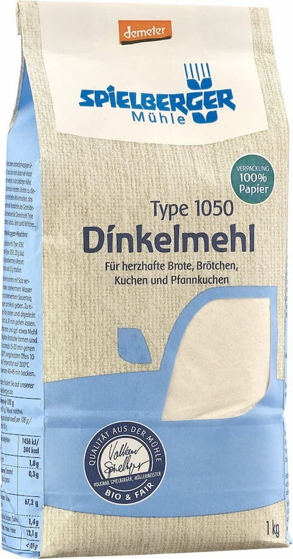 Spielberger Bio Dinkelmehl 1050, demeter ab 1kg