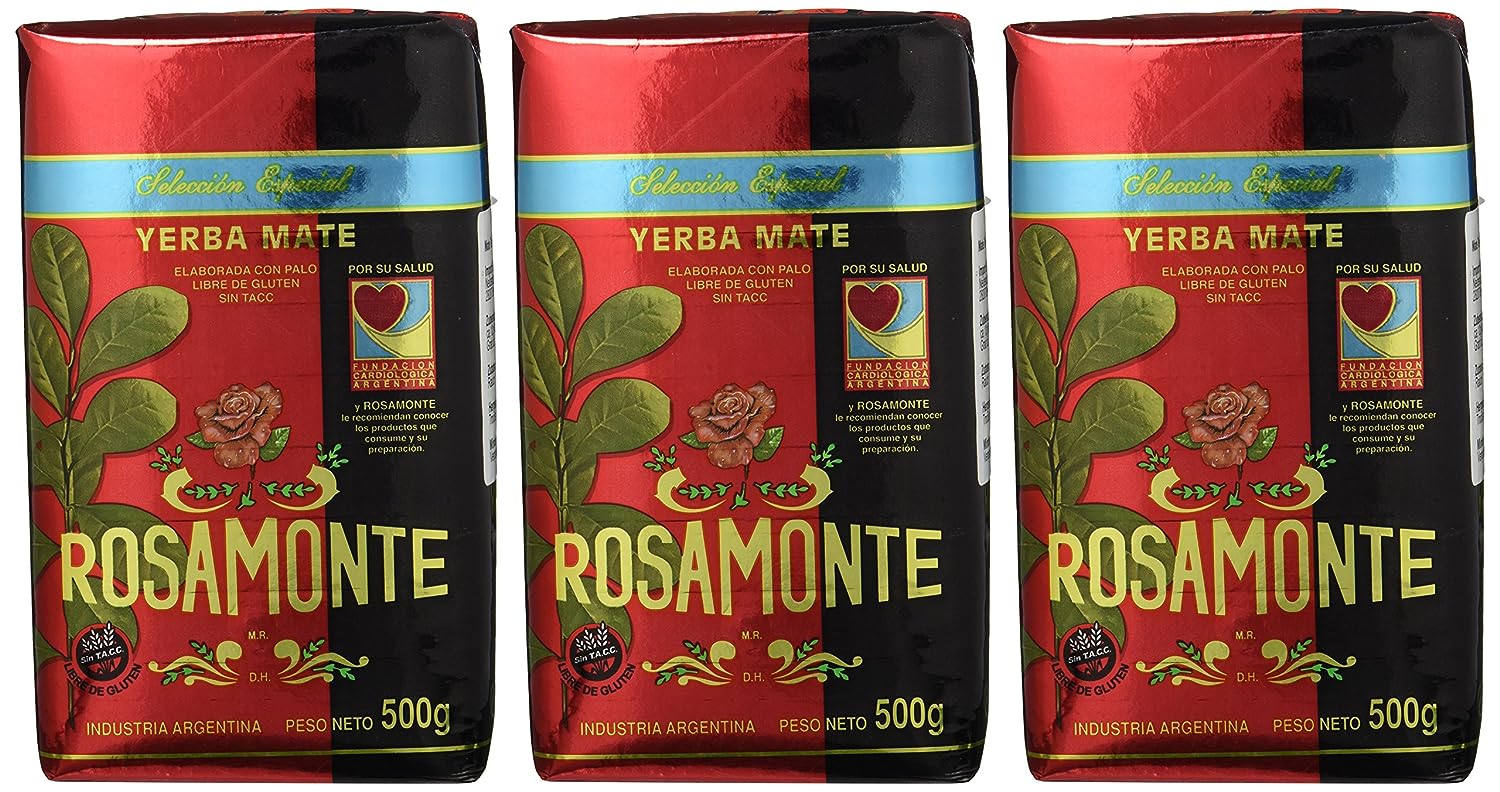 Rosamonte Special- Especial - Mate Tee aus Argentinien 3x1kg - fit and life shop